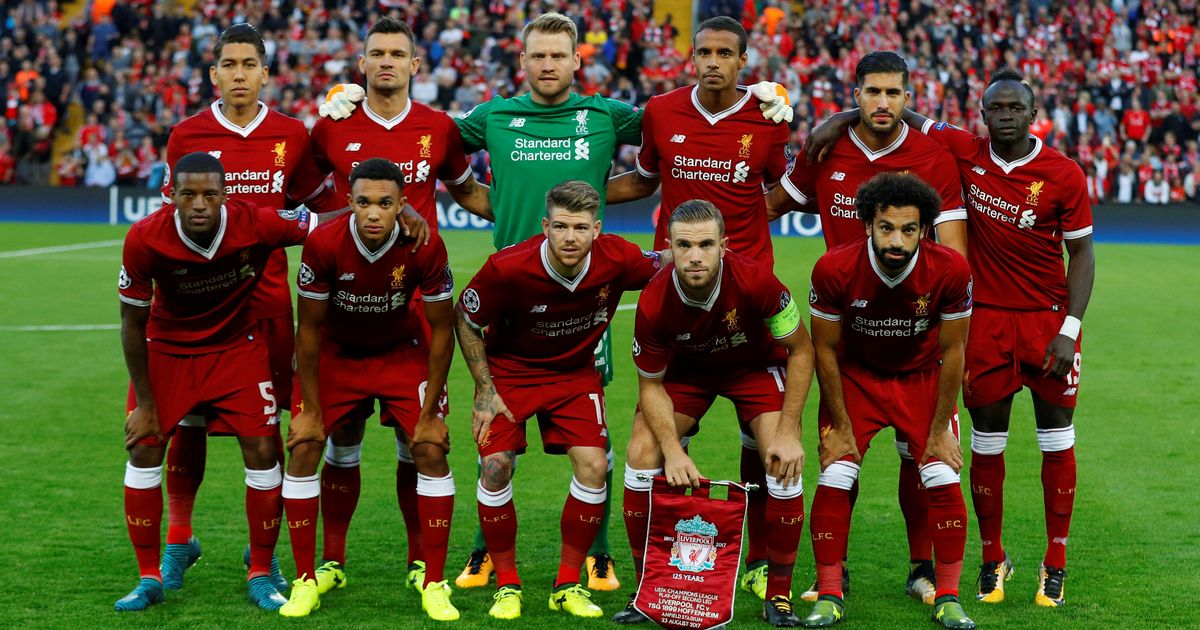 liverpool team for champions league final
